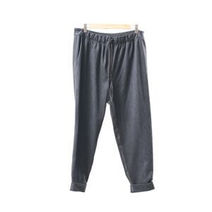 Lululemon Athletica Jogger Pants Womens 6 Black Snakeskin Sweat Athletic Running